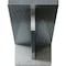 Ekena Millwork Heaton Hidden Support Steel Bracket w/ 12" Support Depth, Unfinished 3"W x 16"D x 2"H BKTM03X16X02HECRS - alternate 5